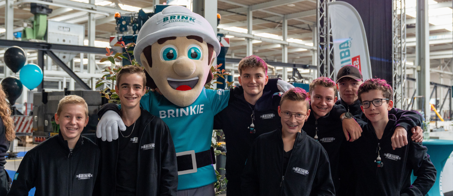 Brinkie with the Steel Campus&reg;