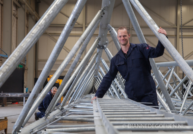 Thermally galvanized steel construction Brink Steel Group